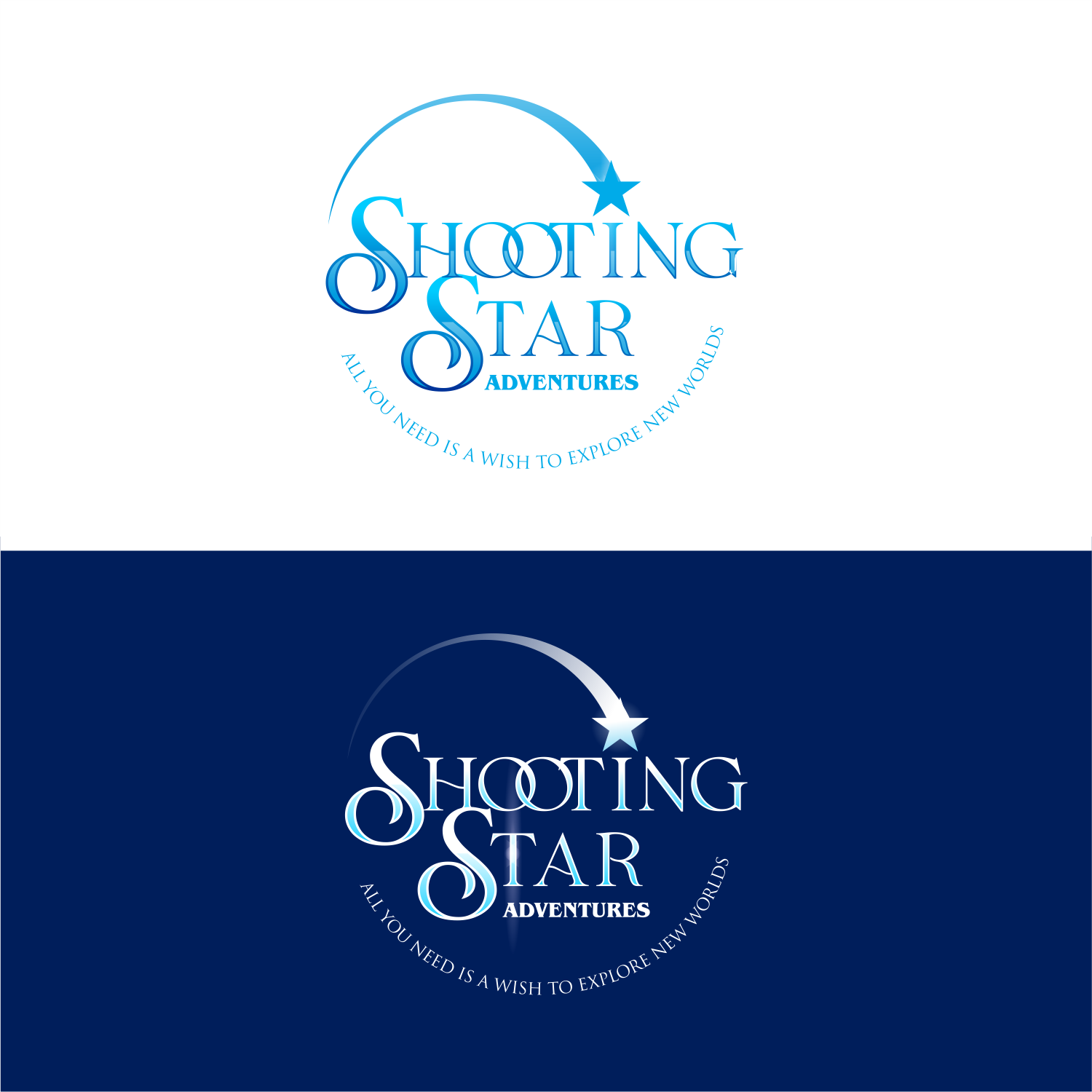 Logo Design by ThiagoB for Shooting Star Adventures  | Design #28004940