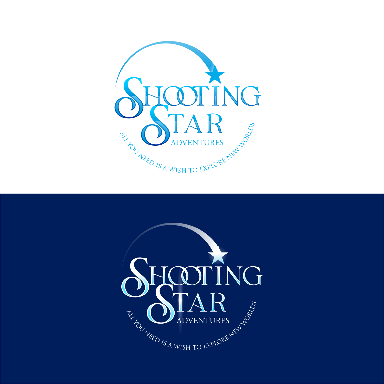 Logo Design by ThiagoB for Shooting Star Adventures  | Design #28004941