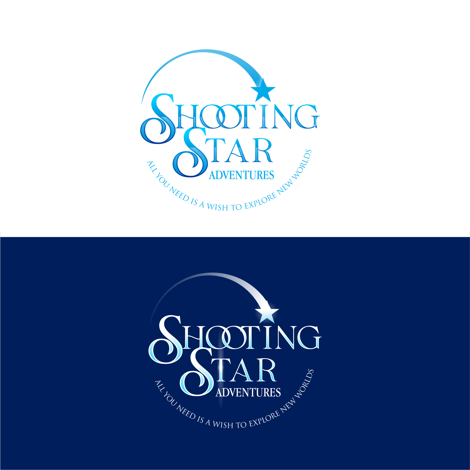 Logo Design by ThiagoB for Shooting Star Adventures  | Design #28004942