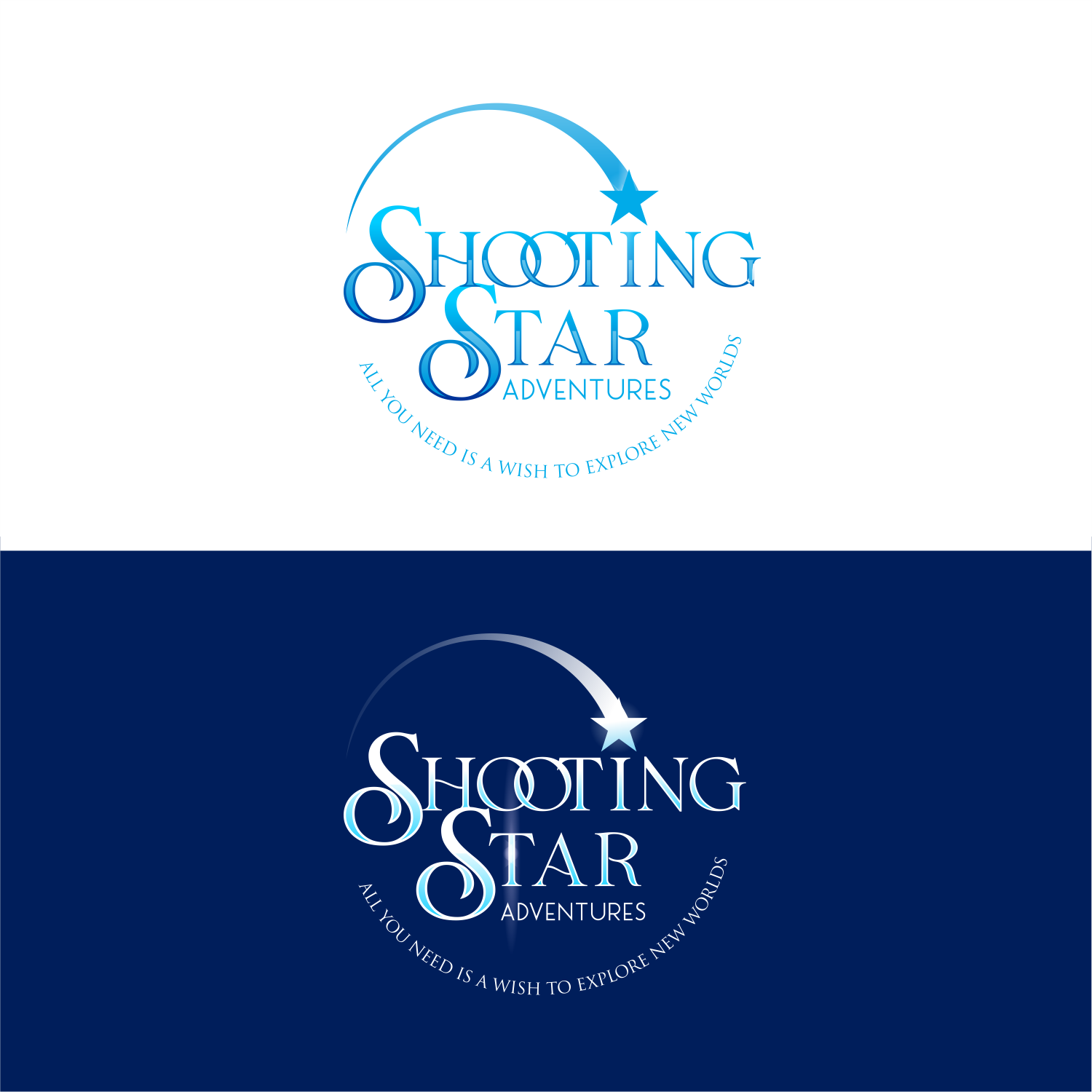 Logo Design by ThiagoB for Shooting Star Adventures  | Design #28004943