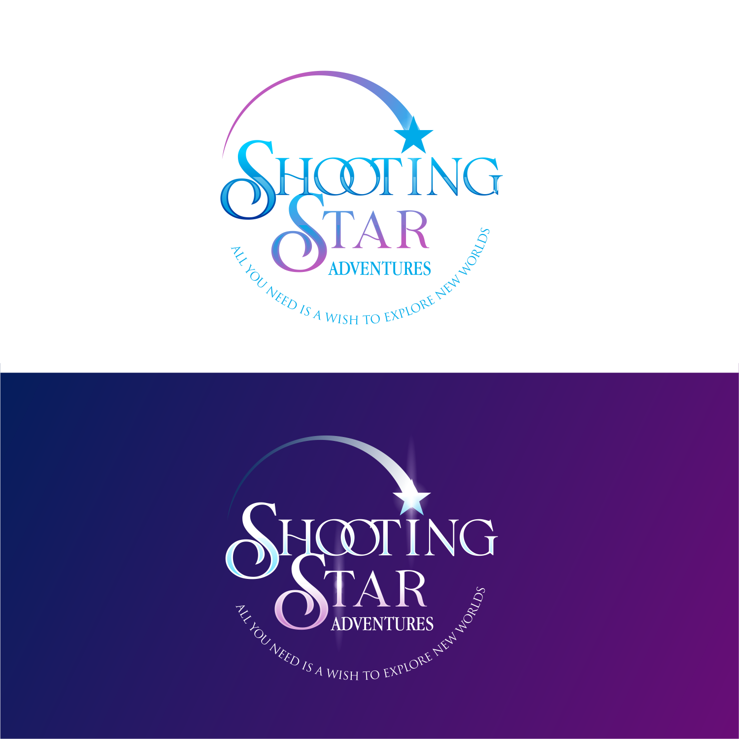 Logo Design by ThiagoB for Shooting Star Adventures  | Design #28011097