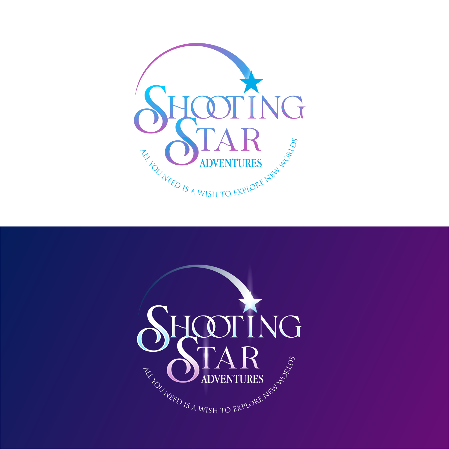 Logo Design by ThiagoB for Shooting Star Adventures  | Design: #28011339