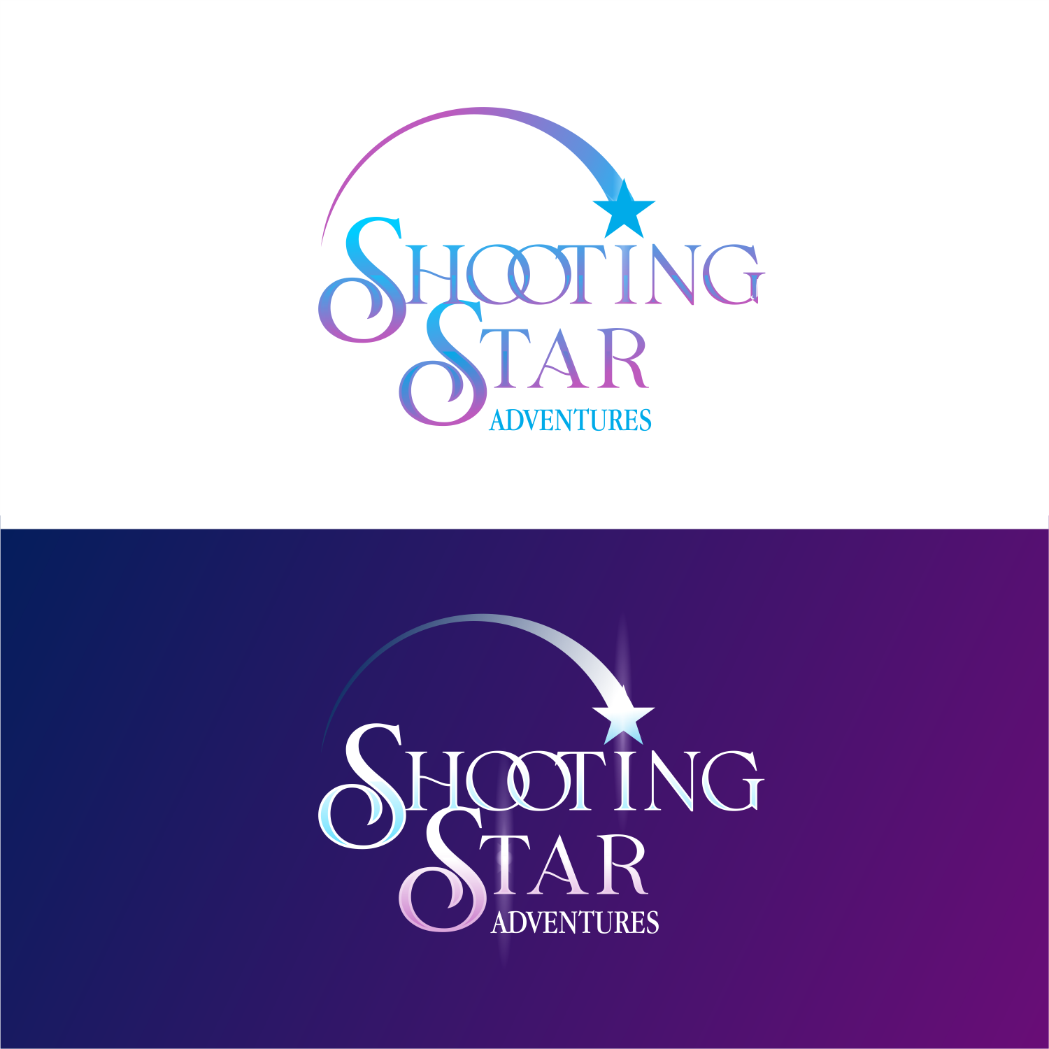 Logo-Design von ThiagoB für Shooting Star Adventures  | Design #28026182