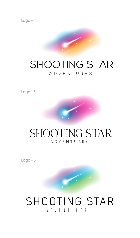 Logo Design by step forward 2 for Shooting Star Adventures  | Design #27953662