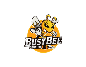 Logo Design by Gree™ for Busy Bee Drain, LLC | Design: #27951820