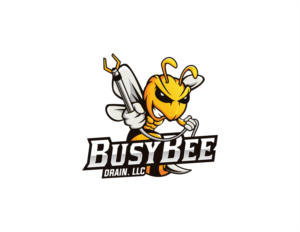 Logo Design by Gree™ for Busy Bee Drain, LLC | Design: #27953818