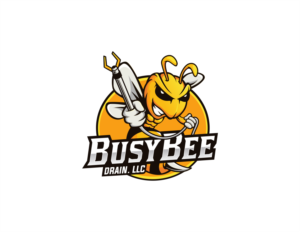 Logo Design by Gree™ for Busy Bee Drain, LLC | Design: #27954062
