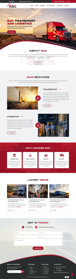 Landing Page & Email Signature | Diseño de Página de Aterrizaje por pb