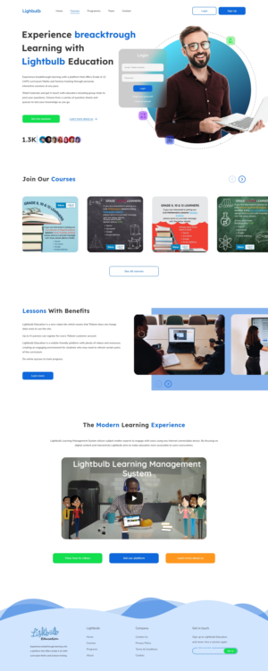 Landing Page Design by amar achouri