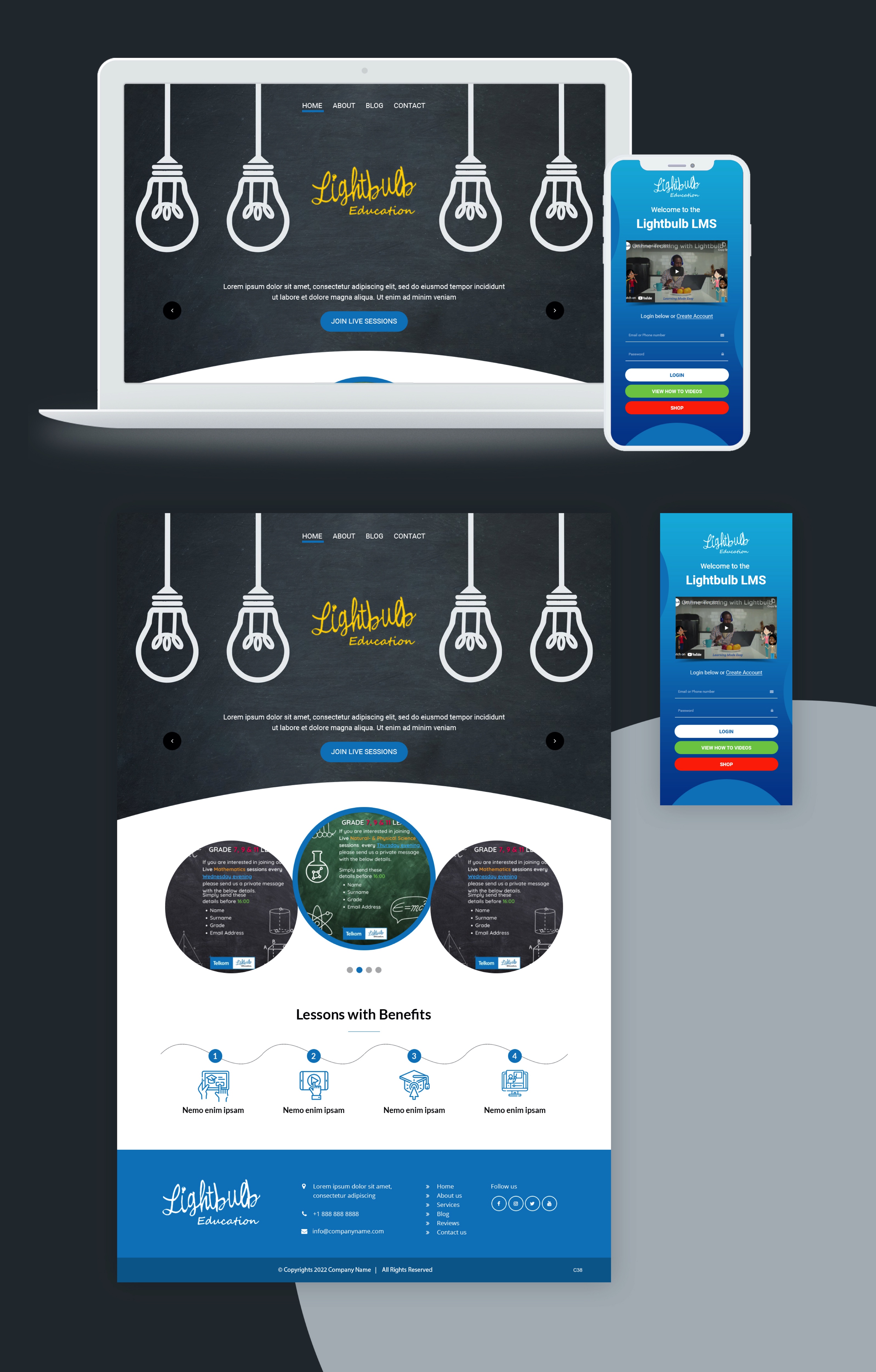 Landing Page Design by pb for Vargatex | Design #27956784