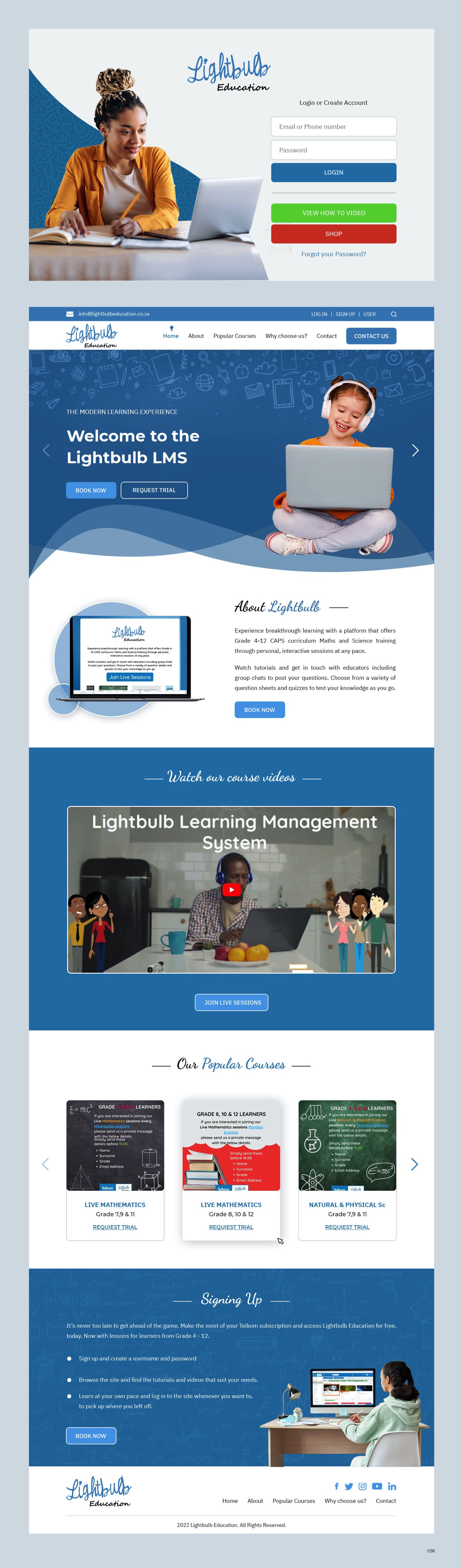 Landing Page-Design von pb für Vargatex | Design #27956787