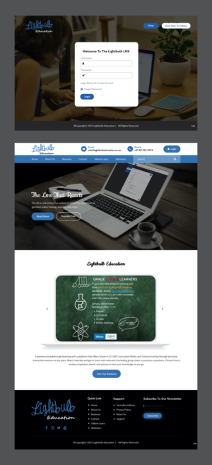 Landing Page Design by pb for Vargatex | Design: #27956788