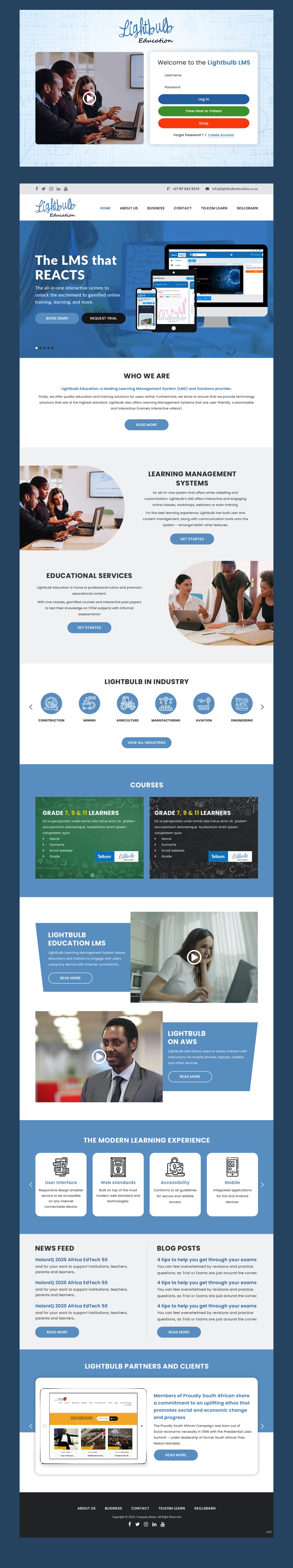 Landing Page-Design von pb für Vargatex | Design #27965585