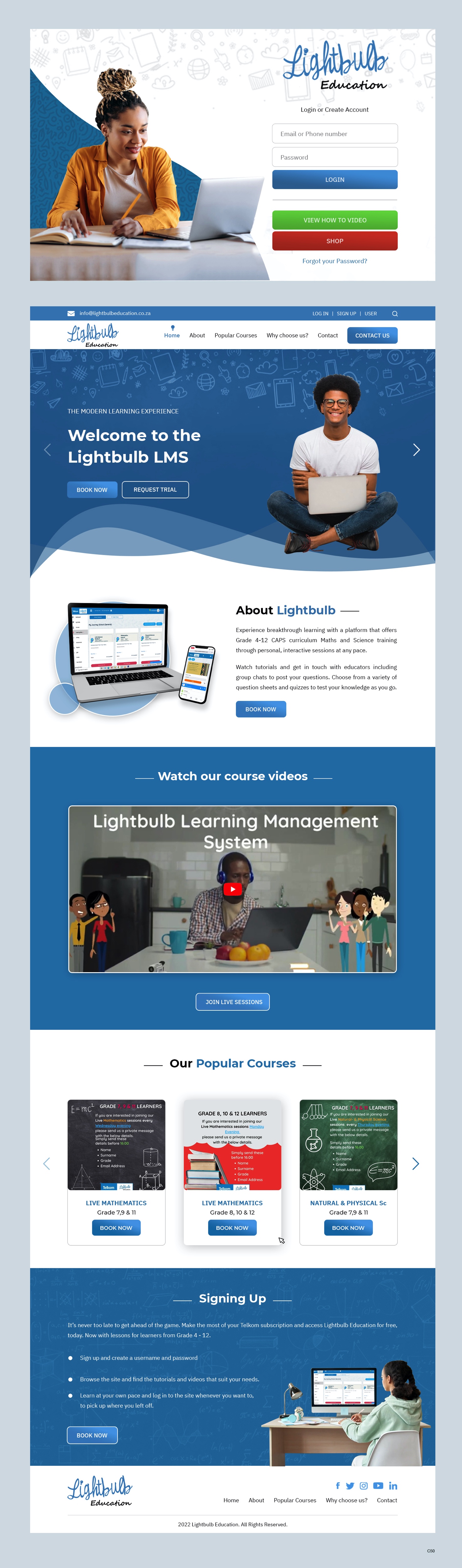 Landing Page Design by pb for Vargatex | Design #28042005