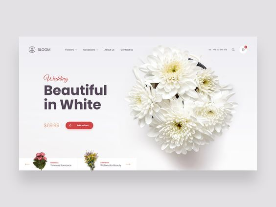 Landing Page Design by Ron.IT for Floral Seasons Corp | Design #27990184