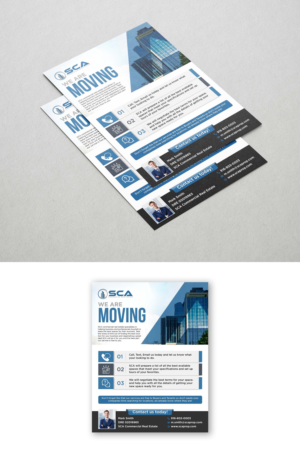 Design de Flyer par Design Motion pour SCA Commercial Real Estate | Design : #27954770