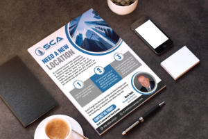 Design de Flyer par GraphicsGuru pour SCA Commercial Real Estate | Design : #27956387