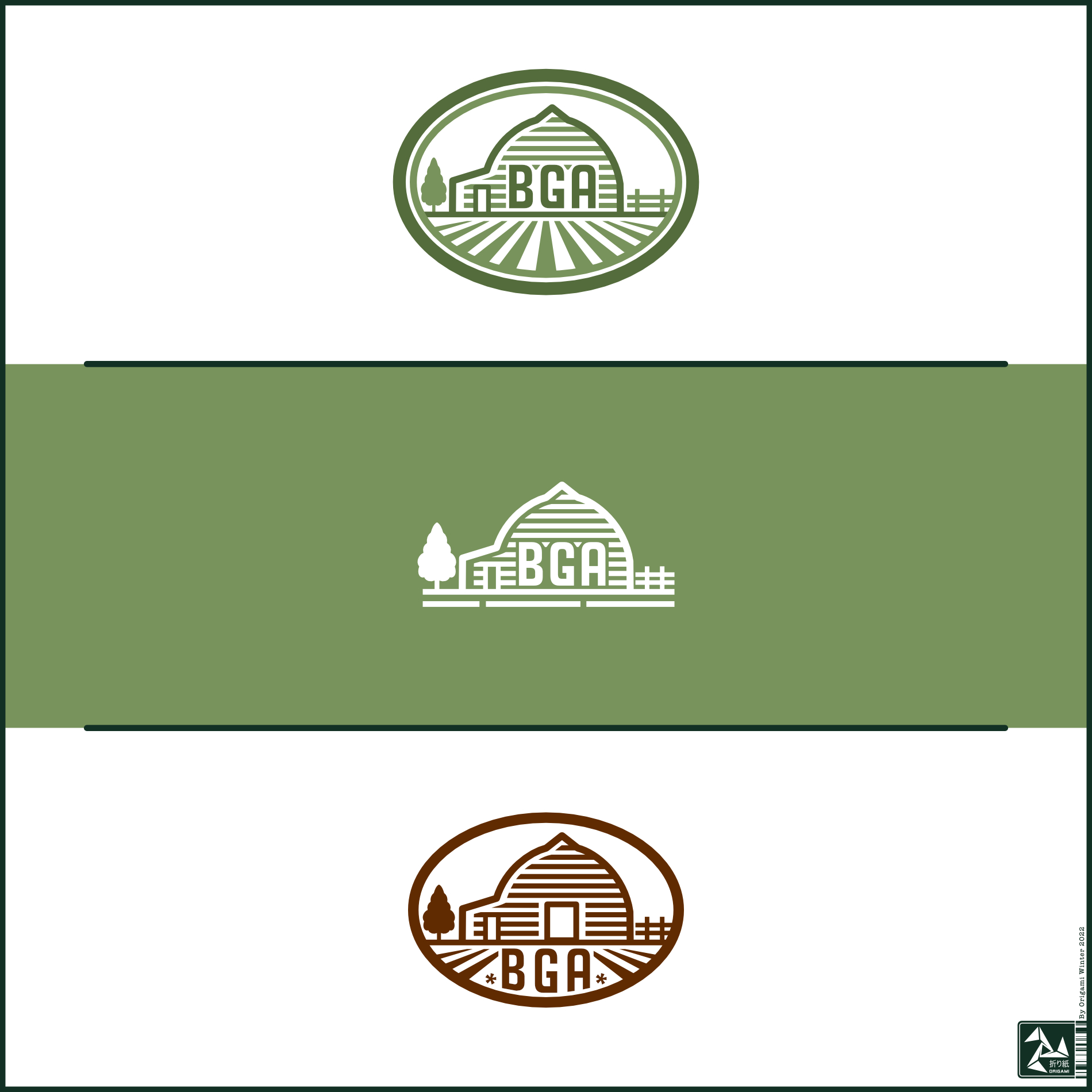 Logo Design by Origami visual for BowGreen Environmental | Design #27958935