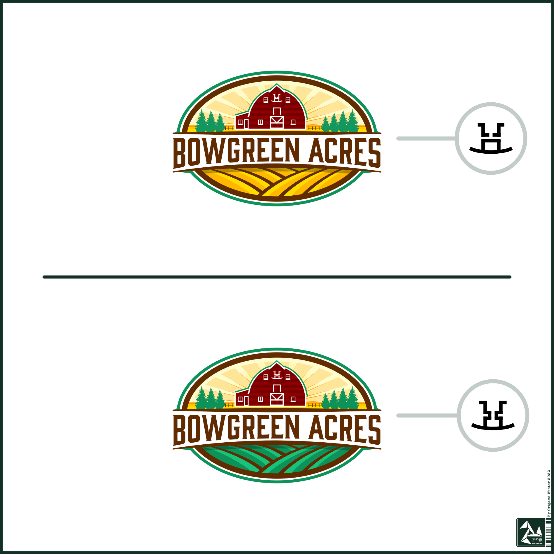 Logo-Design von Origami visual für BowGreen Environmental | Design #27962968