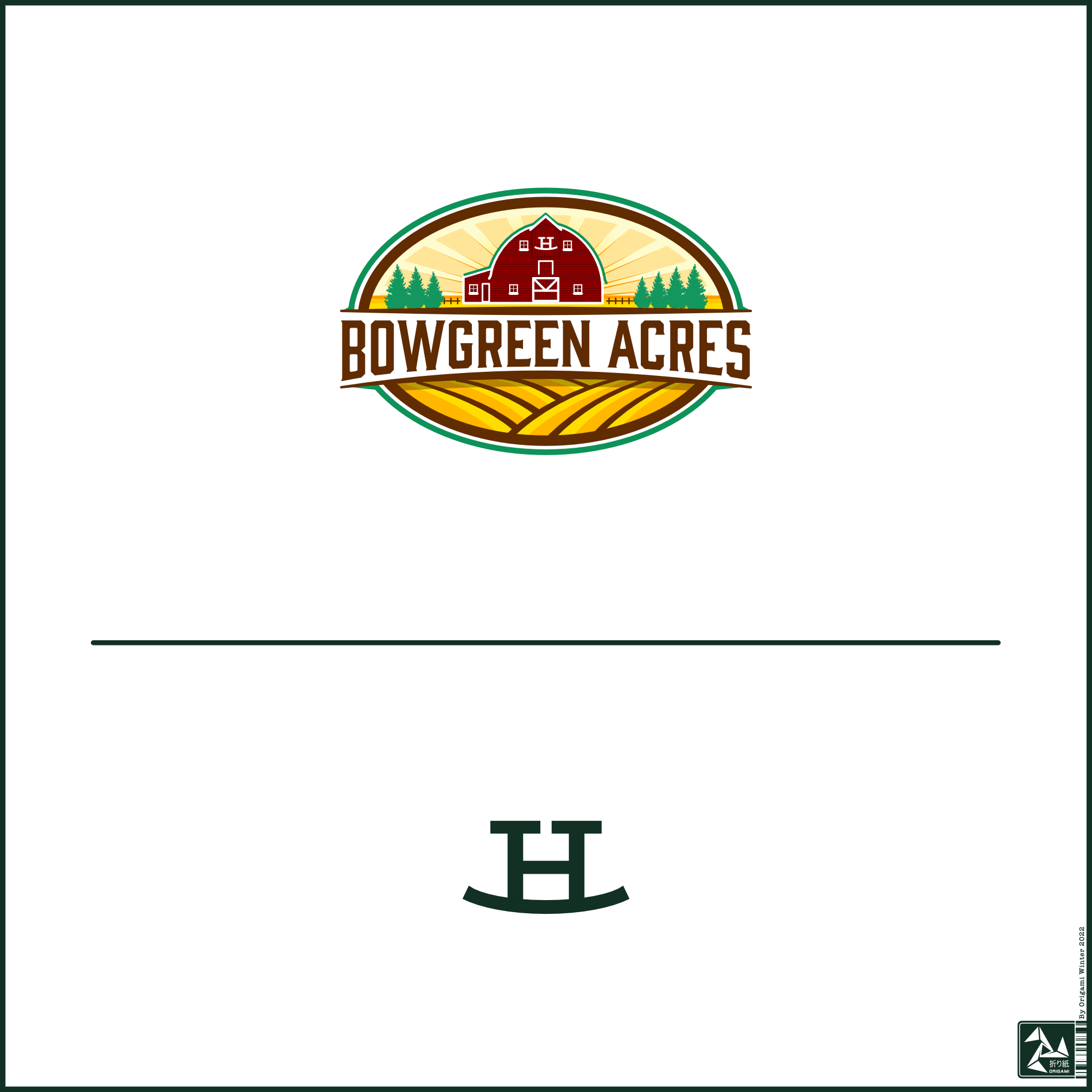 Logo Design by Origami visual for BowGreen Environmental | Design: #27986914