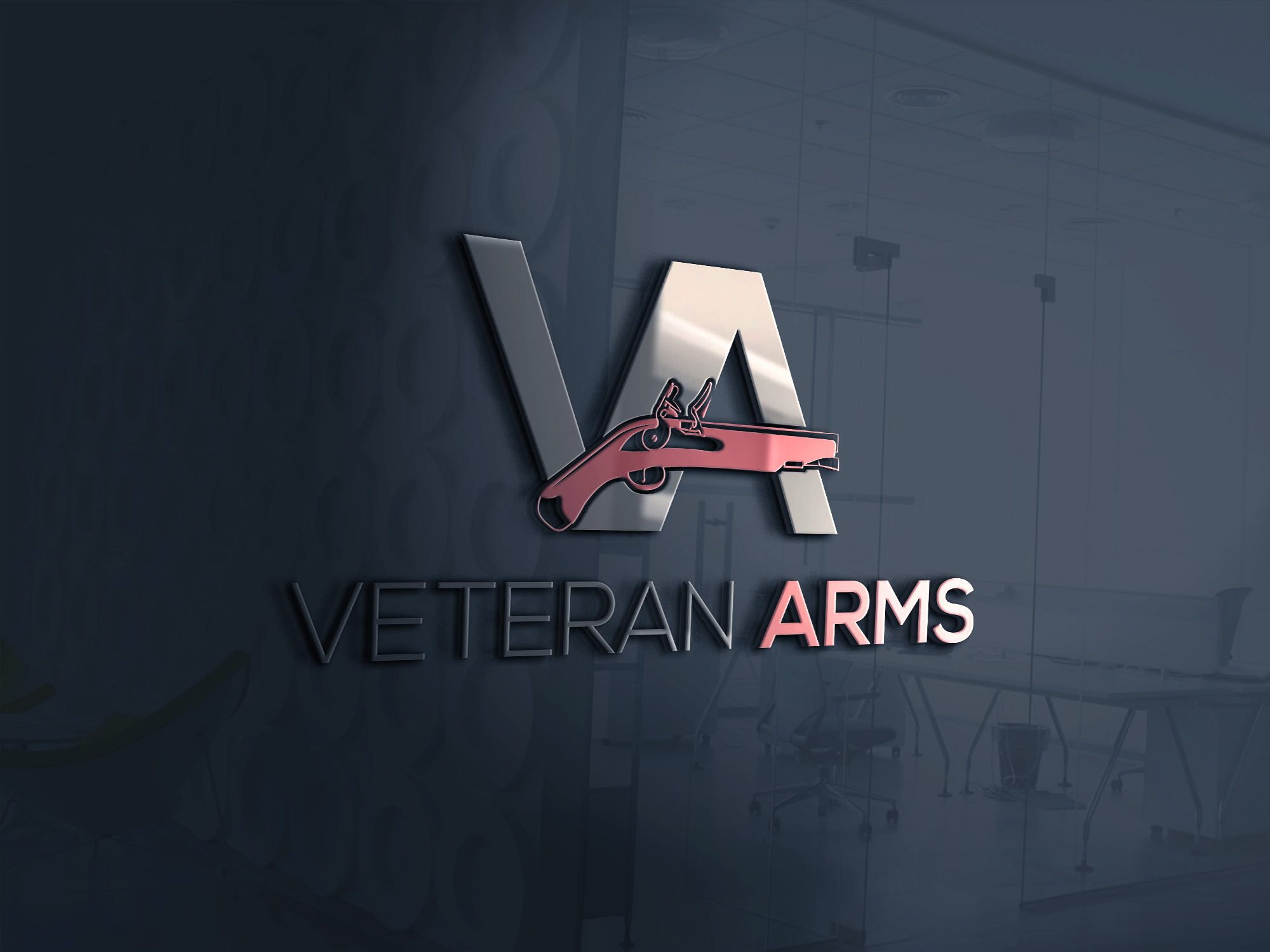 Diseño de Logo por shohidul para Veteran Arms LLC | Diseño #27953494
