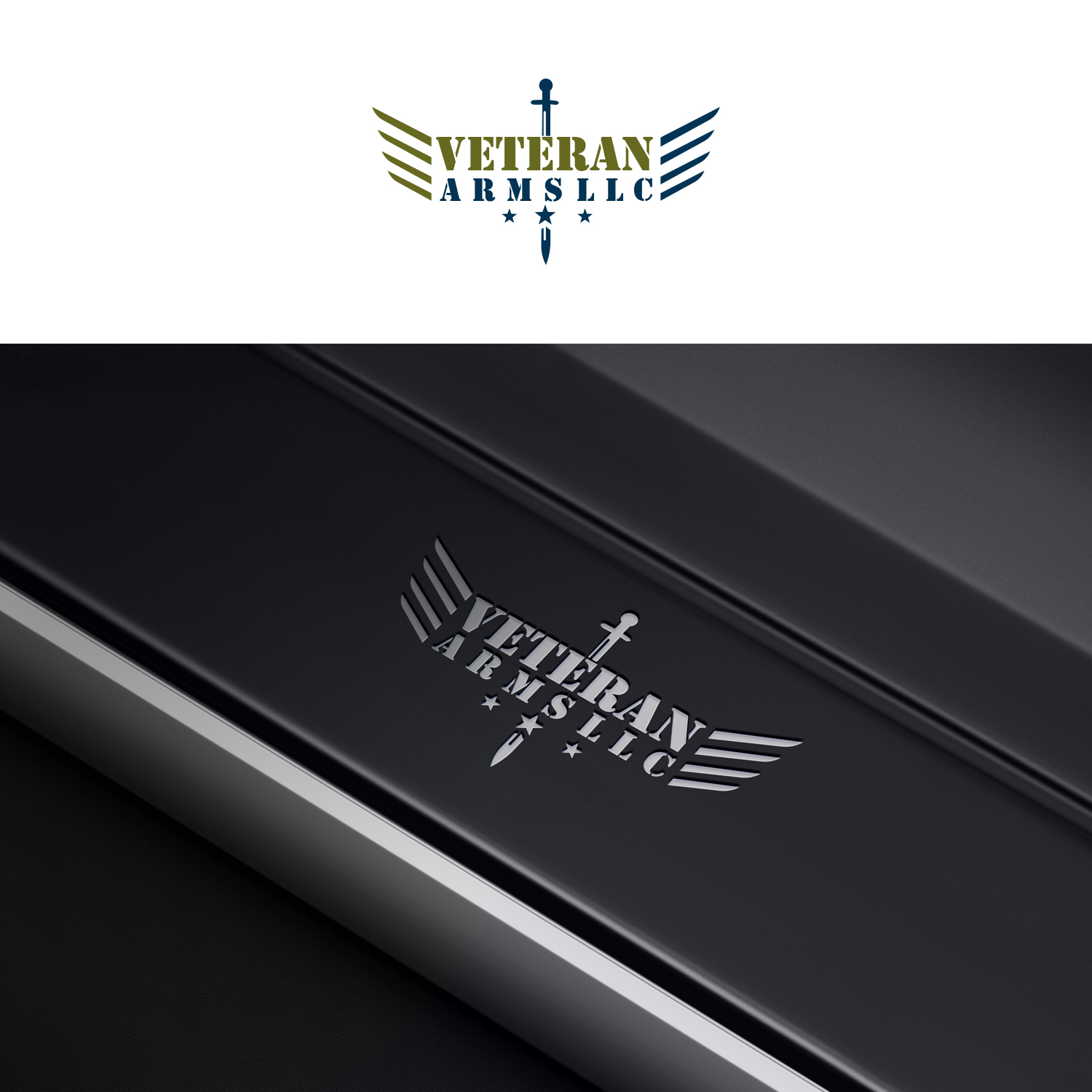 Diseño de Logo por Maxo-Biz para Veteran Arms LLC | Diseño #27954825