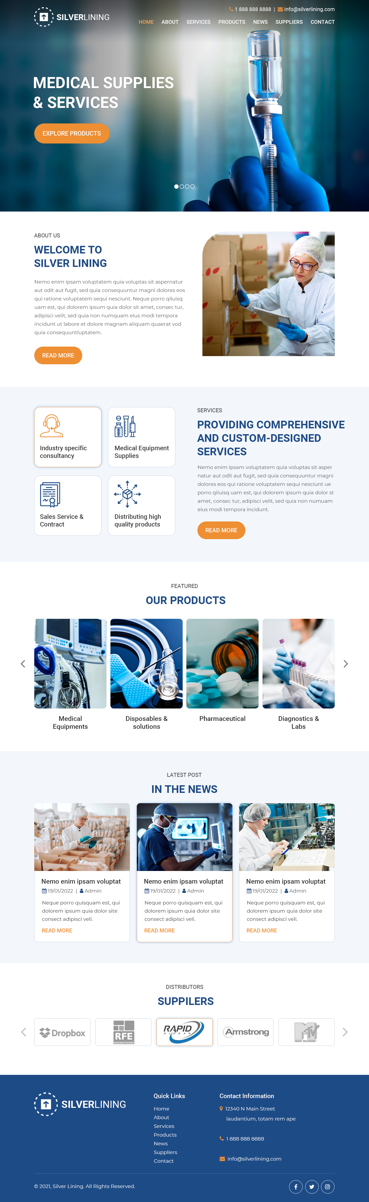 Web Design by Starlyn DS for this project | Design #27977254