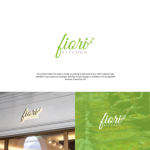 Logo Design by LogoEon for Fiori Kitchen | Design: #27956768