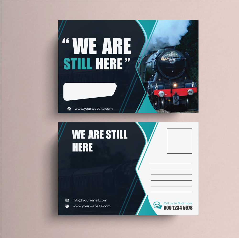 Postcard Design by Owleria for Main Street Tax Station | Design #27962986
