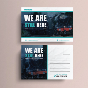 Postcard Design by Owleria for Main Street Tax Station | Design: #27962987