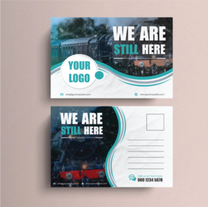 Postcard Design by Owleria for Main Street Tax Station | Design: #27962988