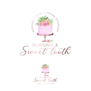 Nursing a Sweet Tooth | Logo Design by Samantha Ward Design