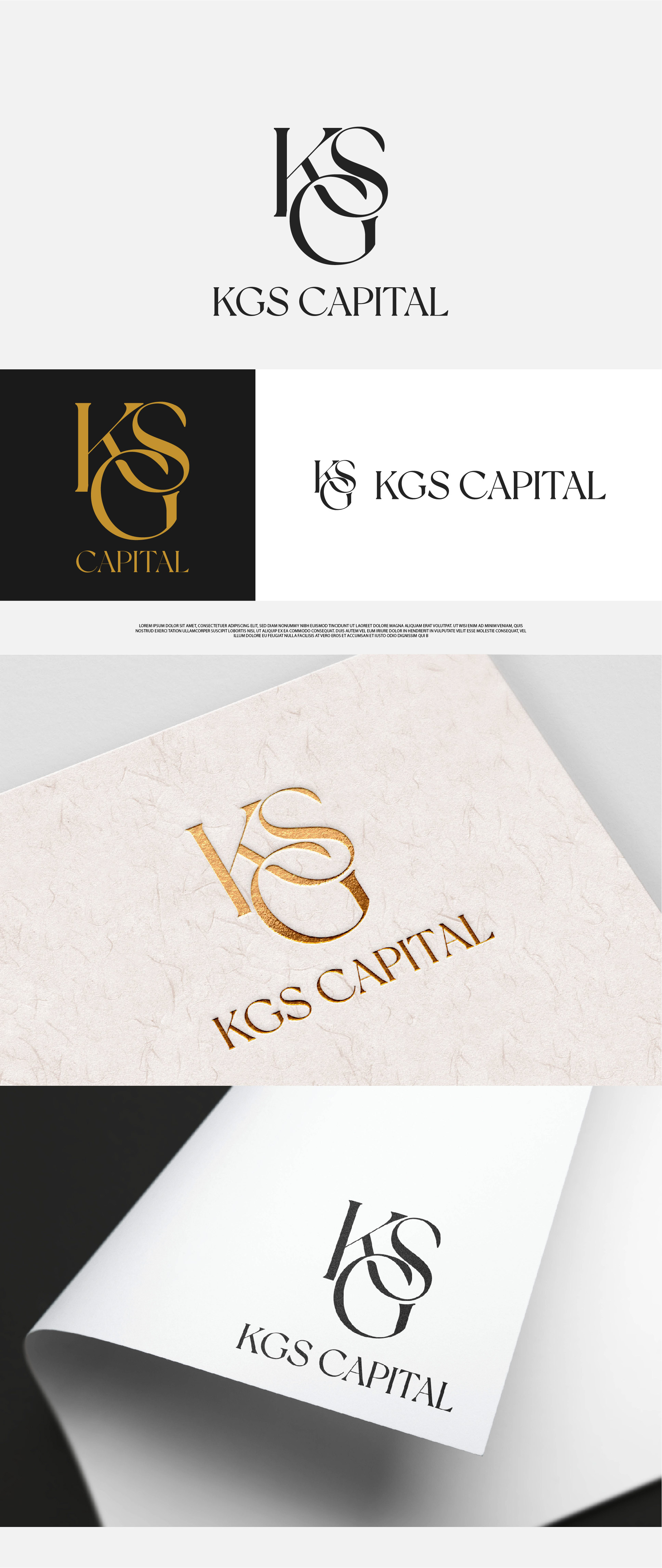 Logo Design by Fezy Design Studio for KGS Capital, LLC | Design #27961395