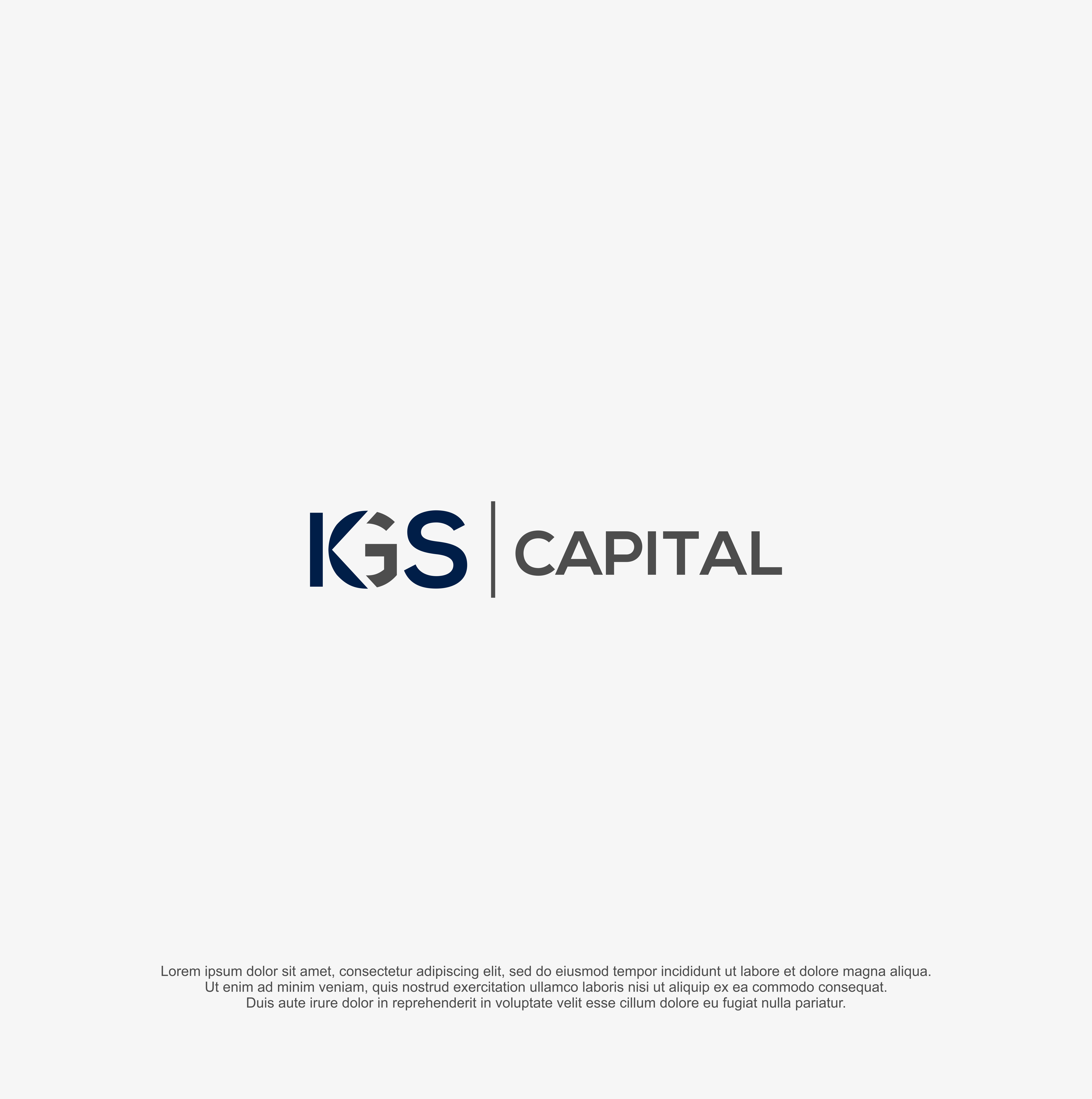 Logo Design by R!CKY for KGS Capital, LLC | Design #27992686