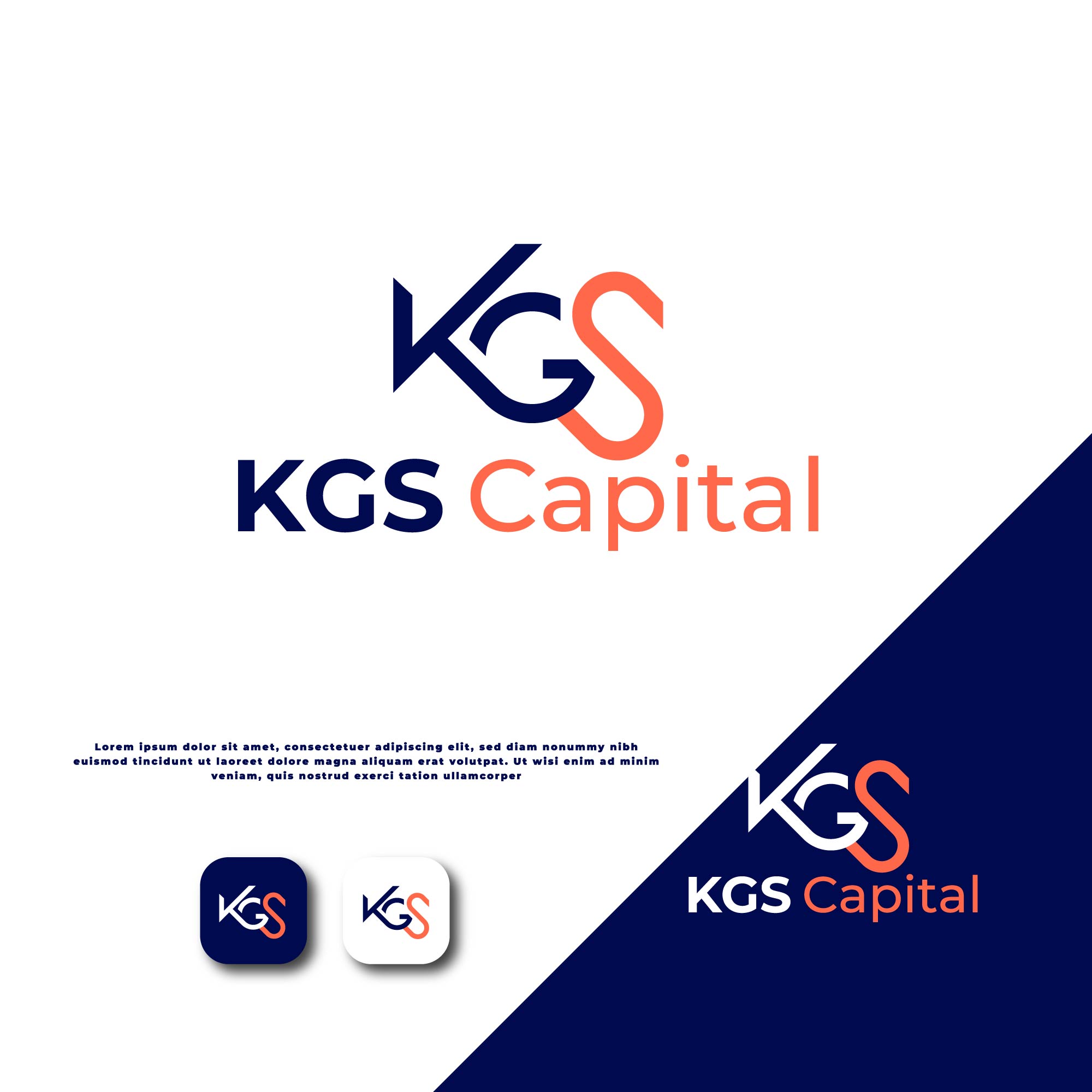 Logo Design by creative.bugs for KGS Capital, LLC | Design #27966378