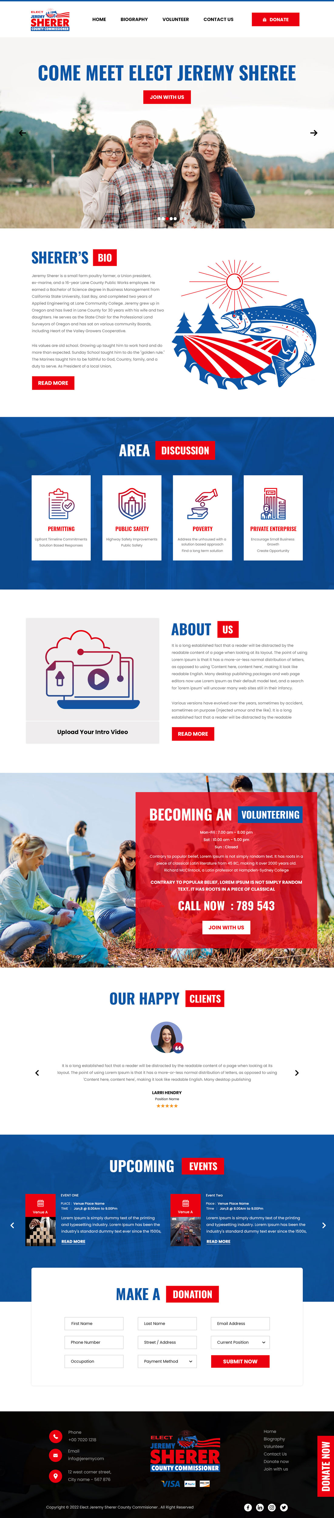 Wordpress Design by VC for this project | Design #27968748