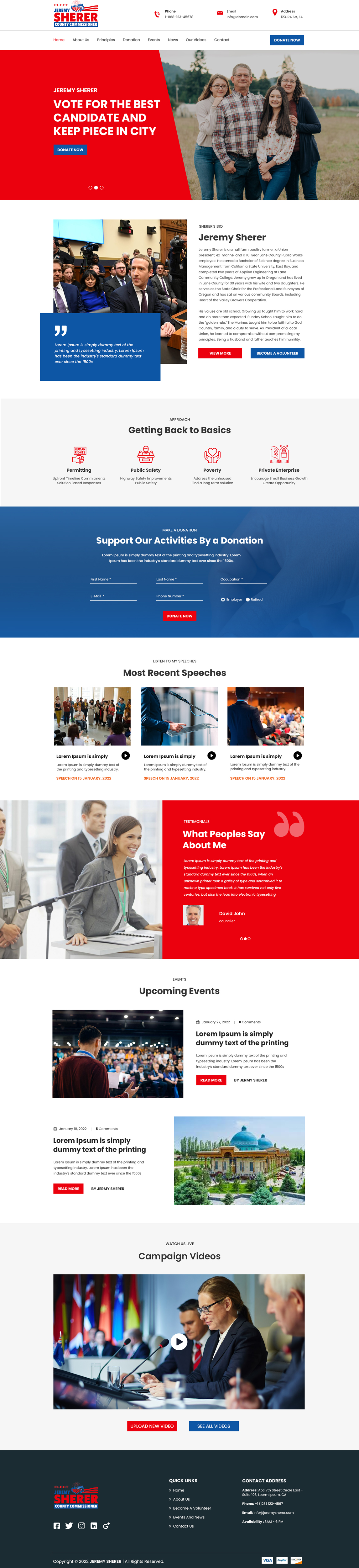 Wordpress Design by VC for this project | Design #27970664