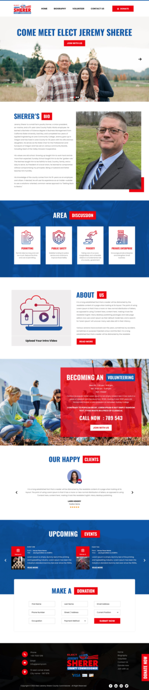 Wordpress Design by VC for this project | Design: #27974767