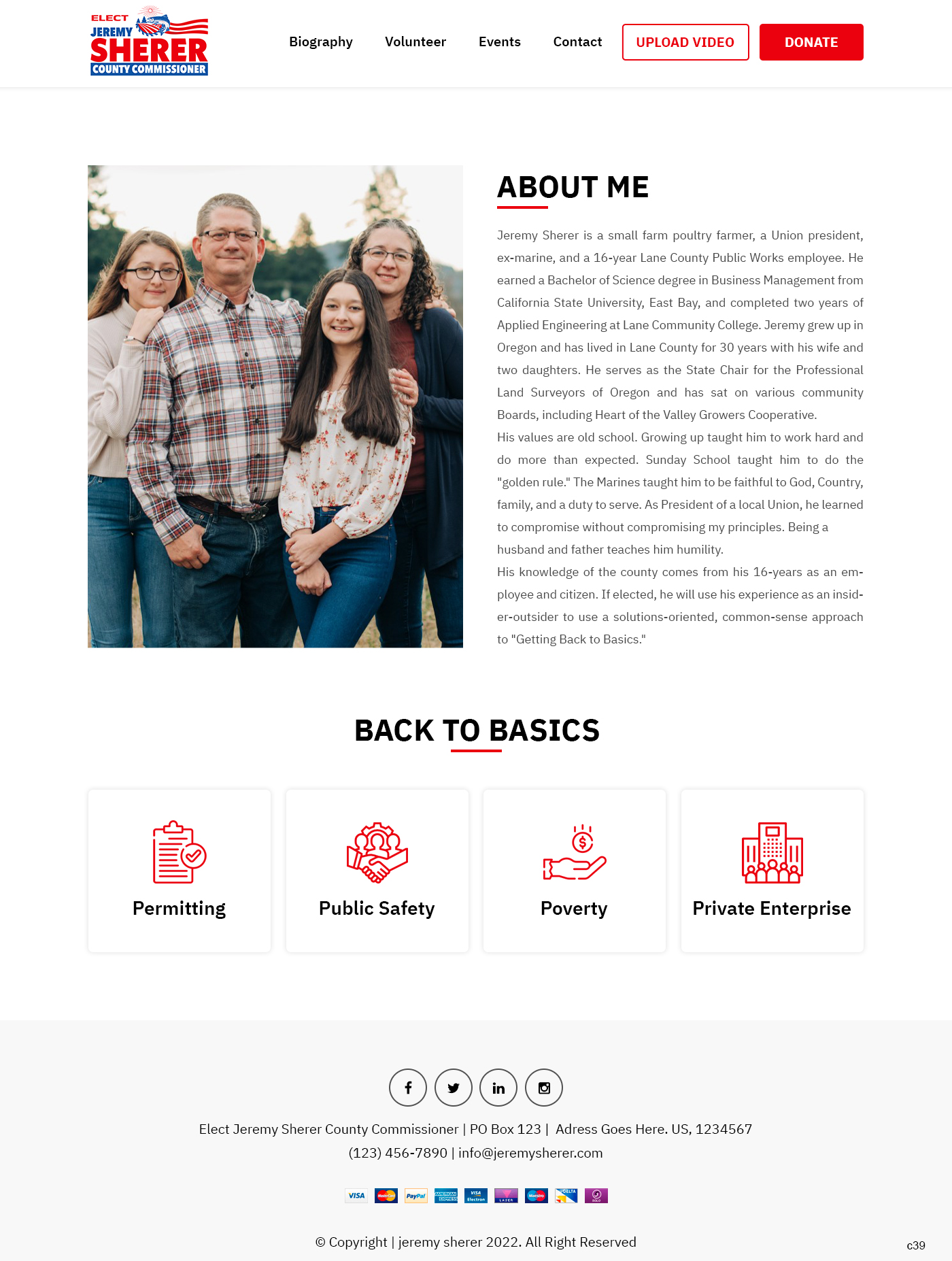 Wordpress Design by pb for this project | Design #27971529