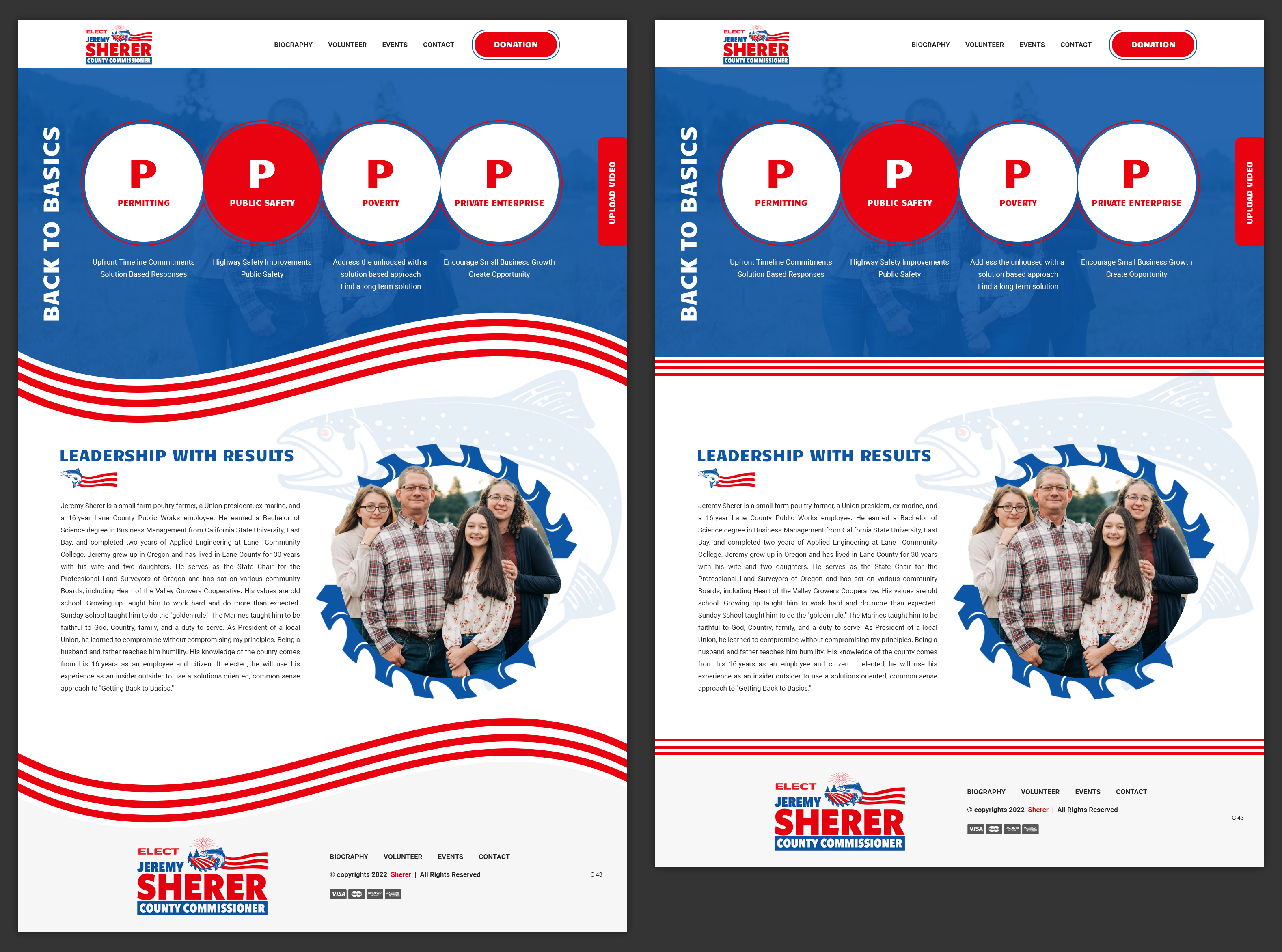 Wordpress Design by pb for this project | Design #27971541