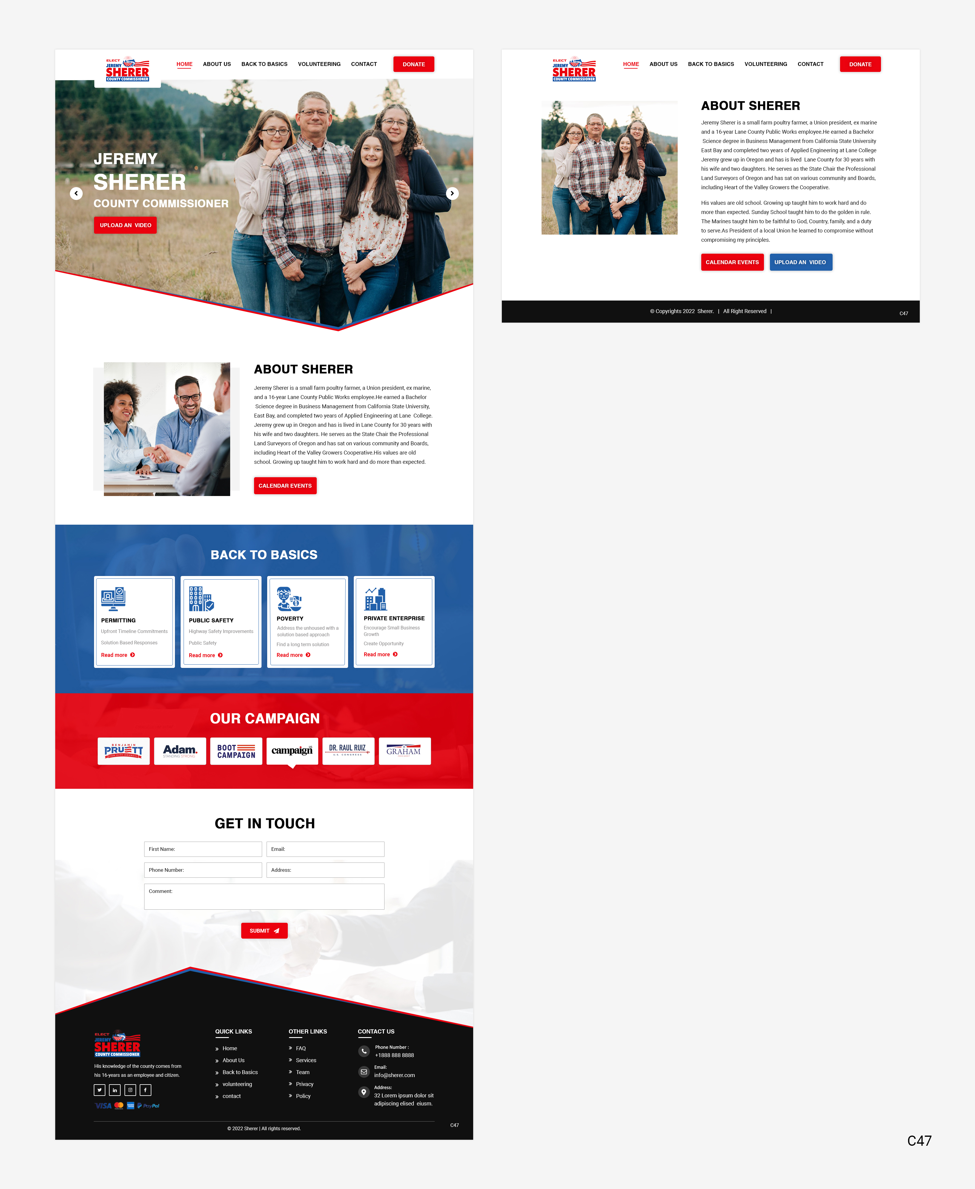 Wordpress Design by pb for this project | Design #27971548