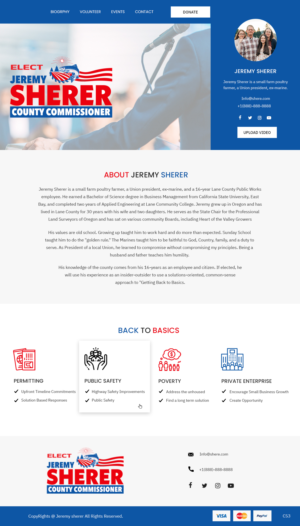 Wordpress Design by pb for this project | Design: #27971550