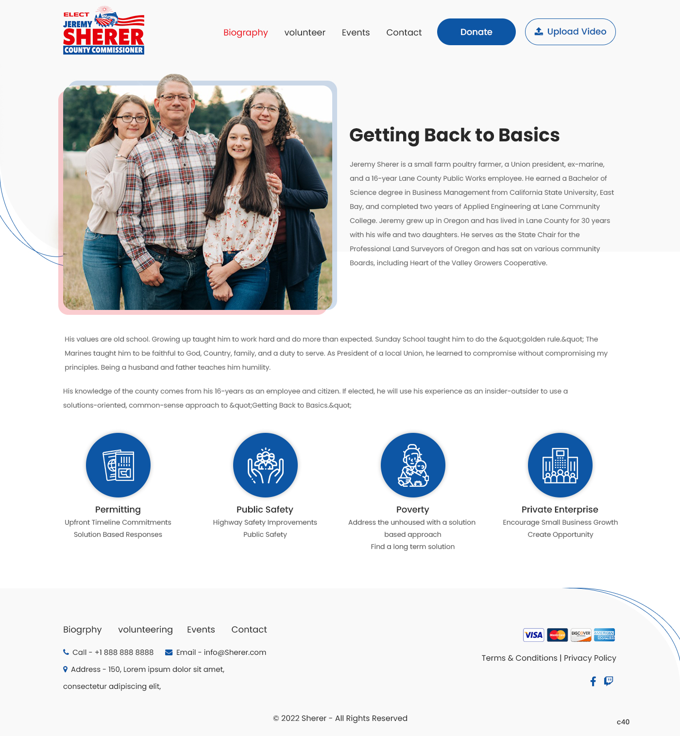 Wordpress Design by pb for this project | Design #27978336