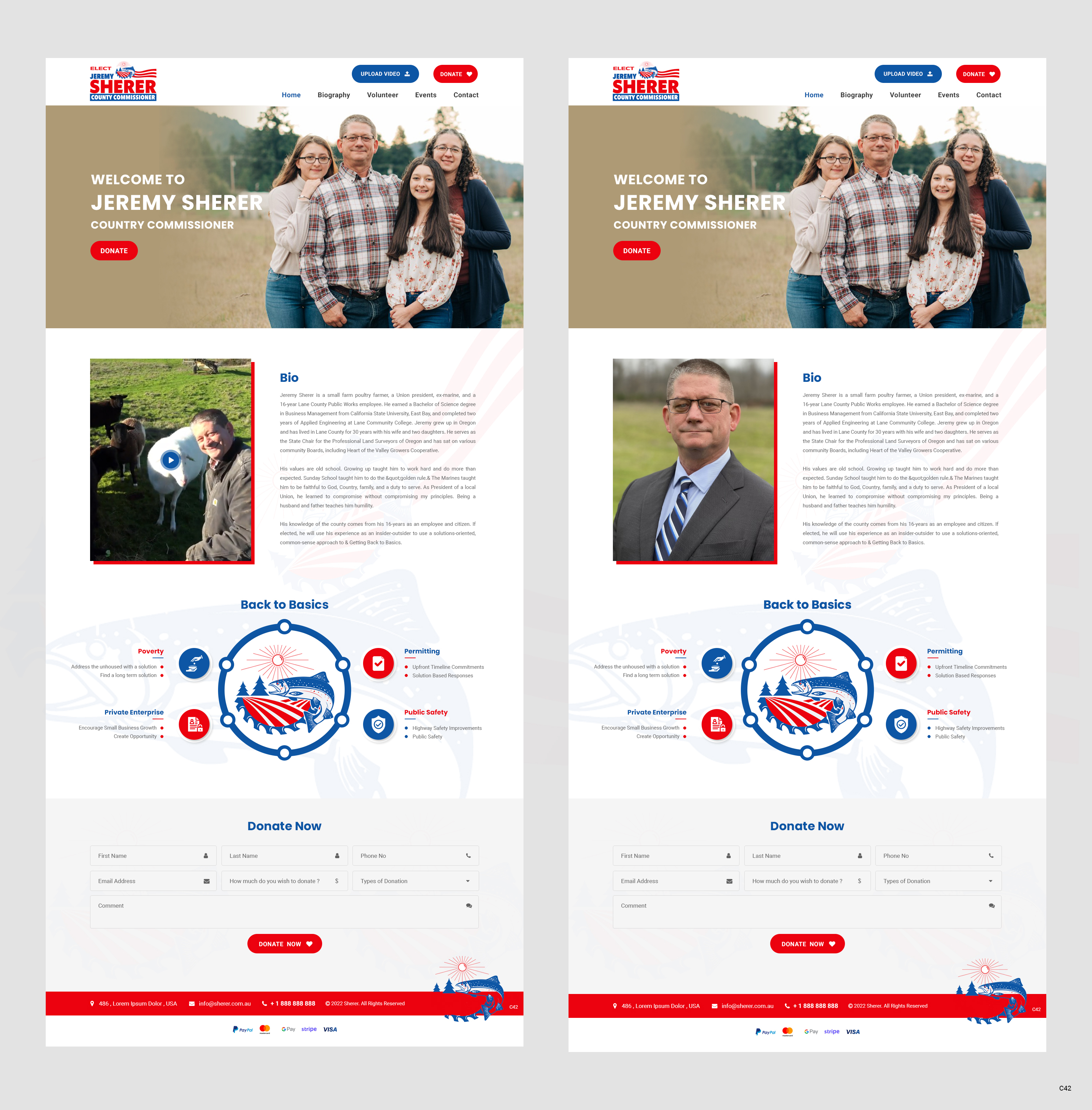 Wordpress Design by pb for this project | Design #28054891