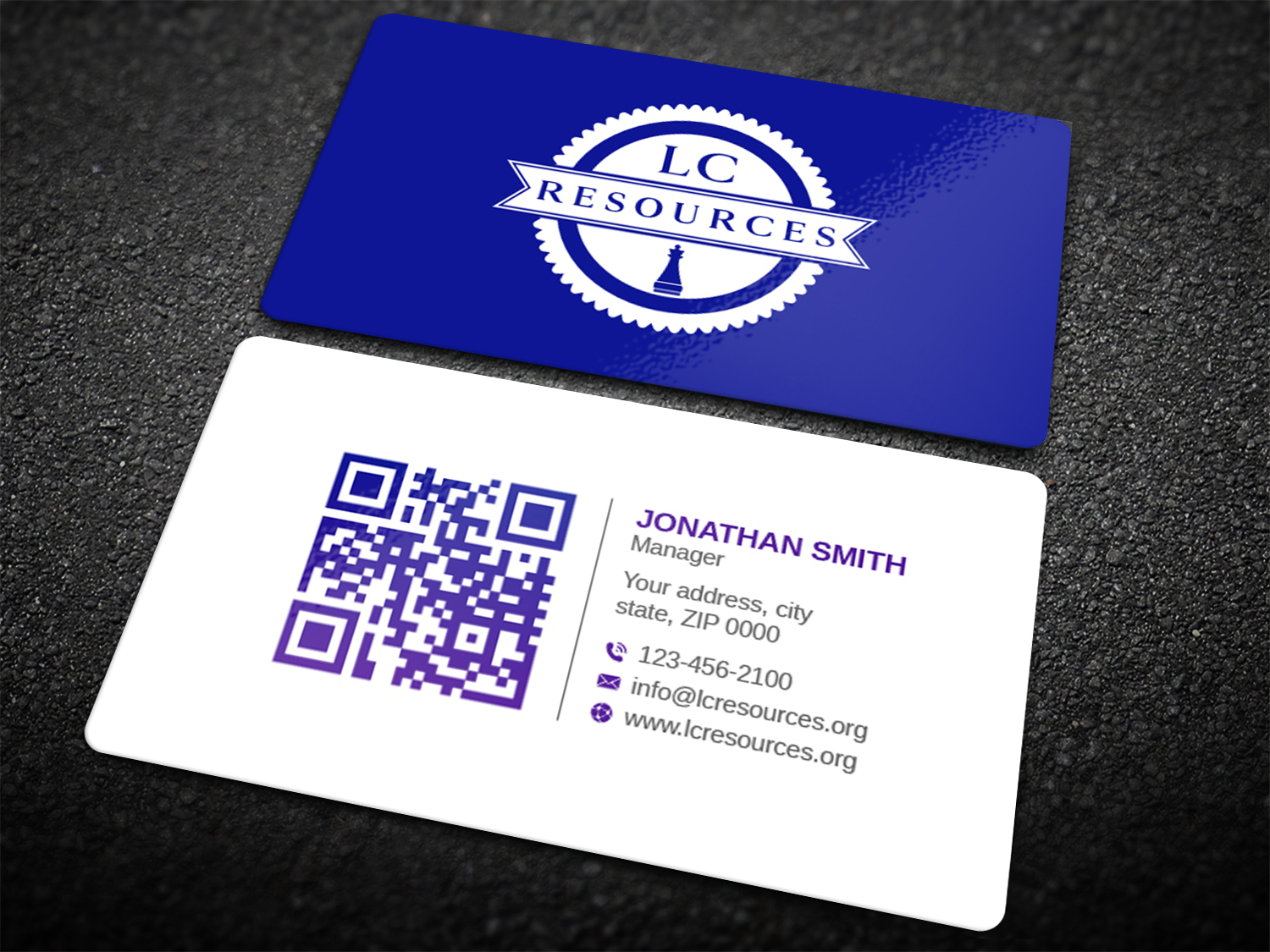 Visitenkarten-Design von LAXMI DESIGNHUB für LC Resources | Design #27962940