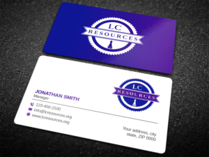 Business Card Design by LAXMI DESIGNHUB for LC Resources | Design: #27962941