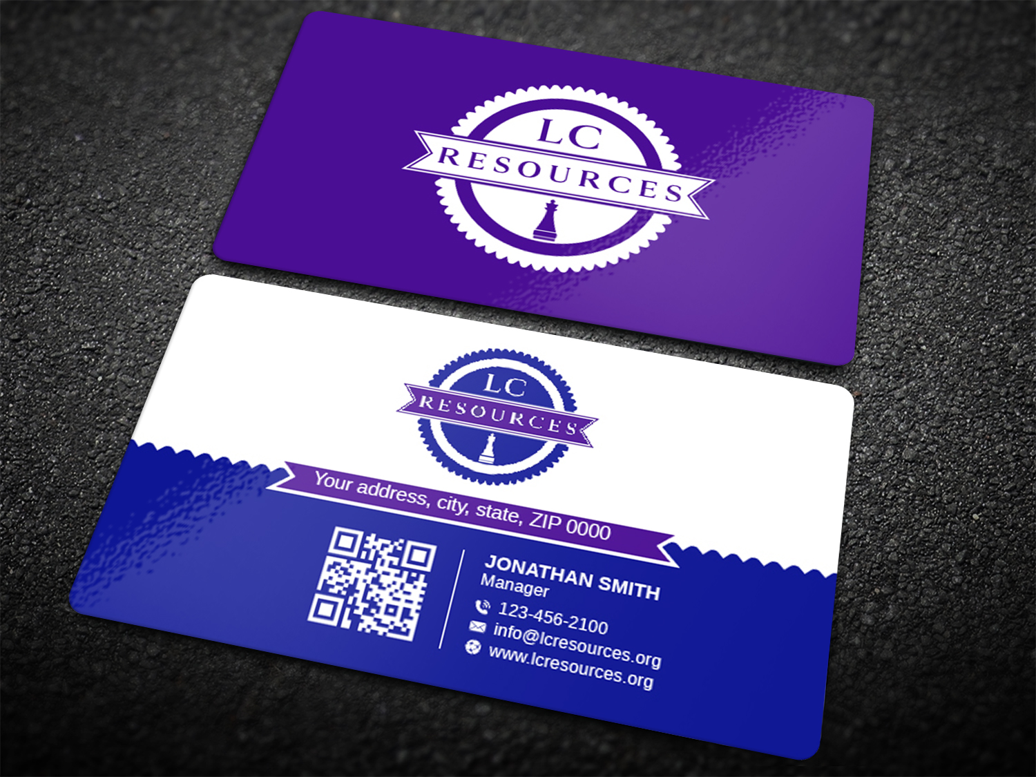 Business Card Design by LAXMI DESIGNHUB for LC Resources | Design #27962943