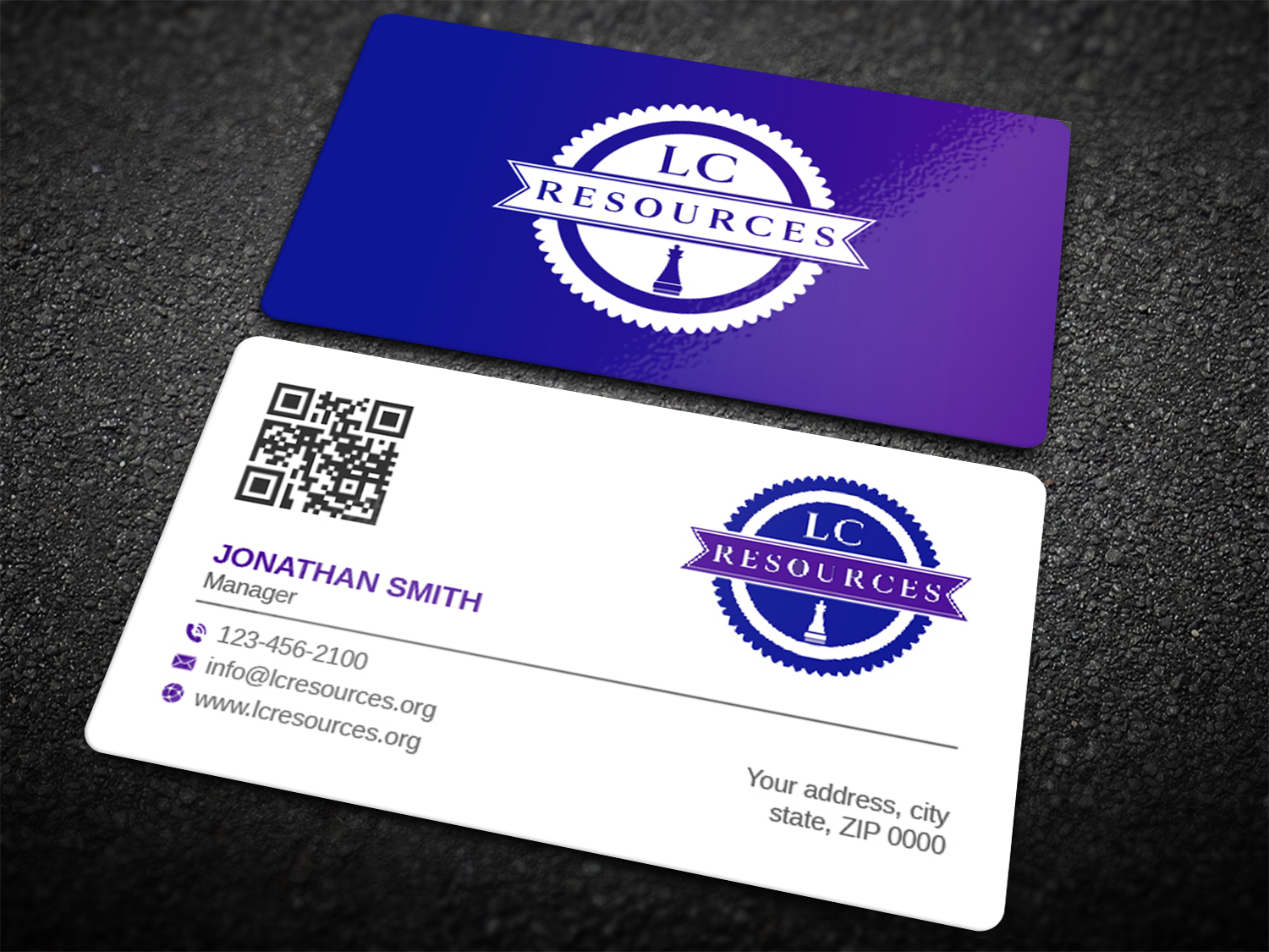 Business Card Design by LAXMI DESIGNHUB for LC Resources | Design #27962945