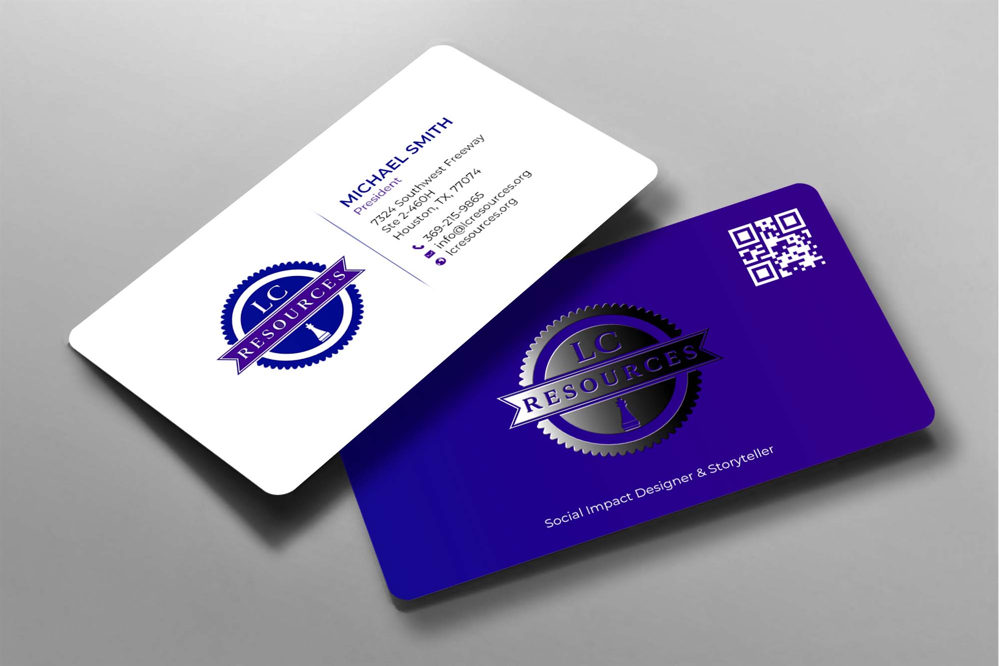 Business Card Design by chandrayaan.creative for LC Resources | Design #27963696