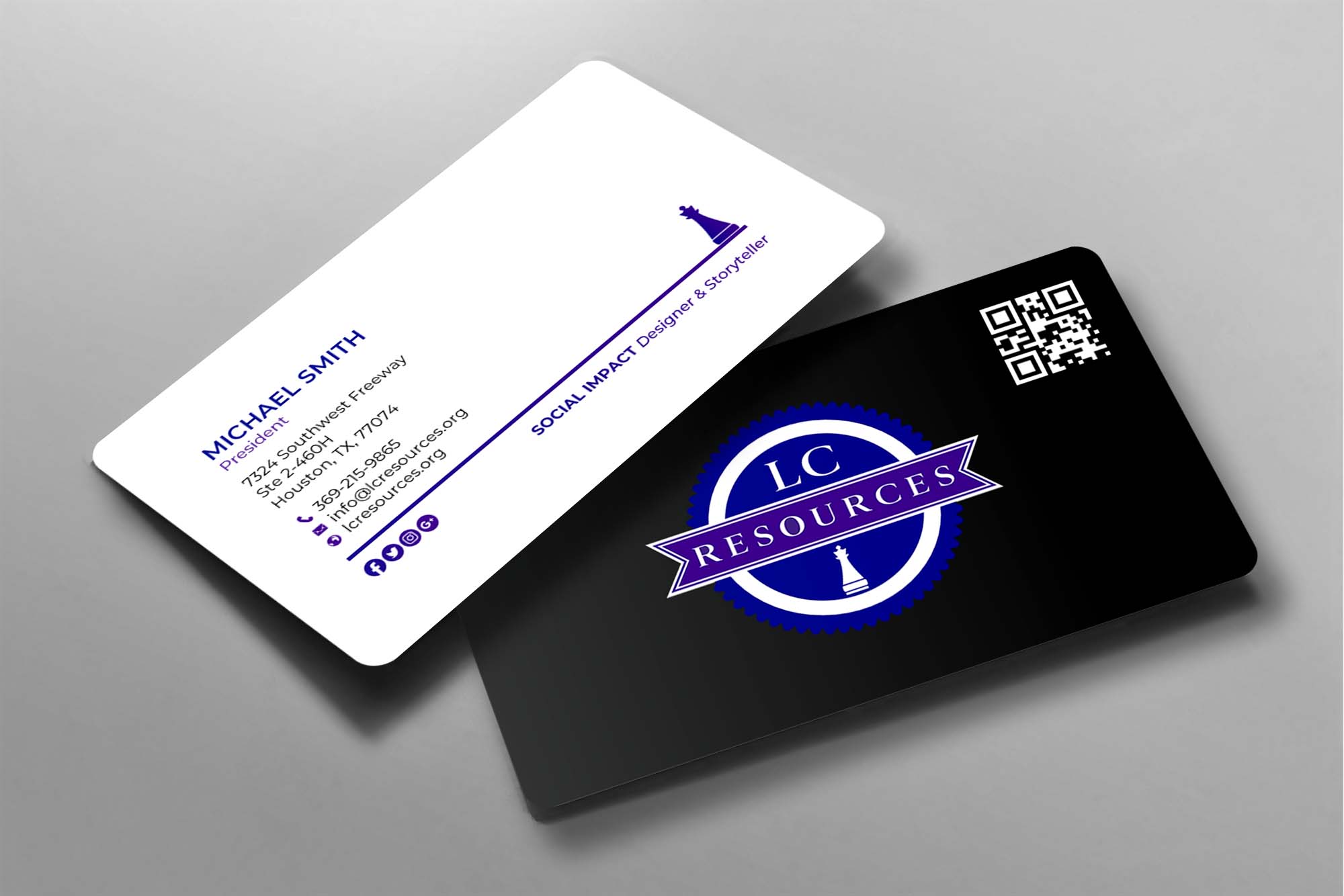 Business Card Design by chandrayaan.creative for LC Resources | Design #27963707